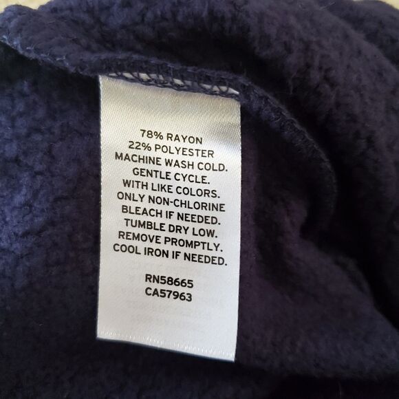 Something Navy Fleece Sweatpants size Small in Blue - Picture 10 of 10